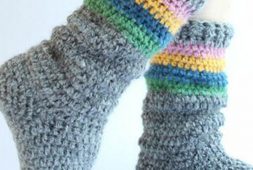 crochet-shell-socks-pattern