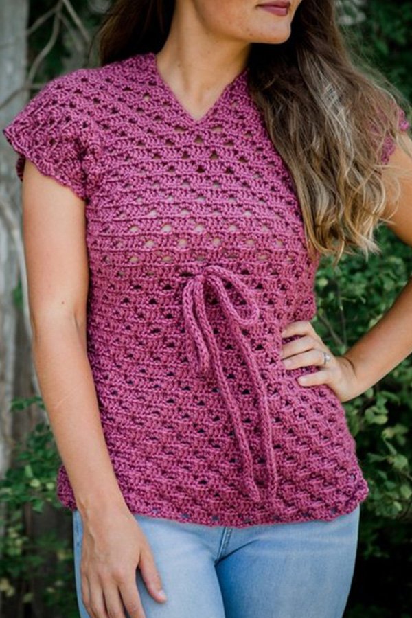 Boho Summer Top Crochet Patterns 2021 - Page 10 of 18 - hotcrochet .com