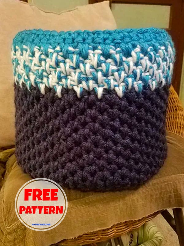 Basket For Crochet Supplies​