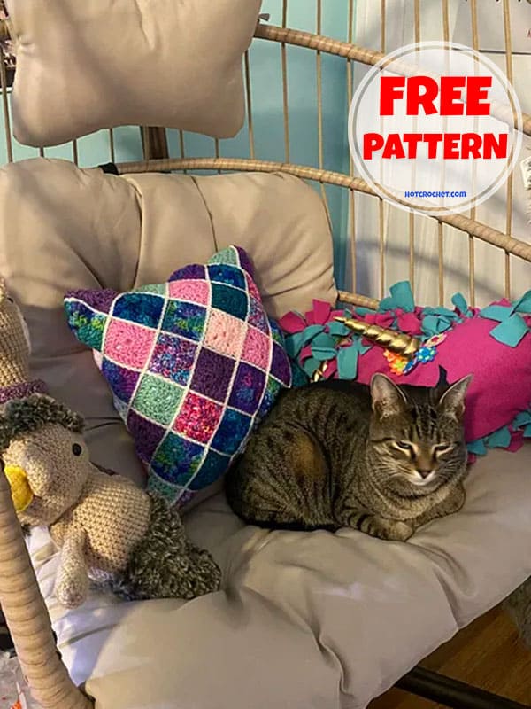 Crochet Pillow Patterns Easy​