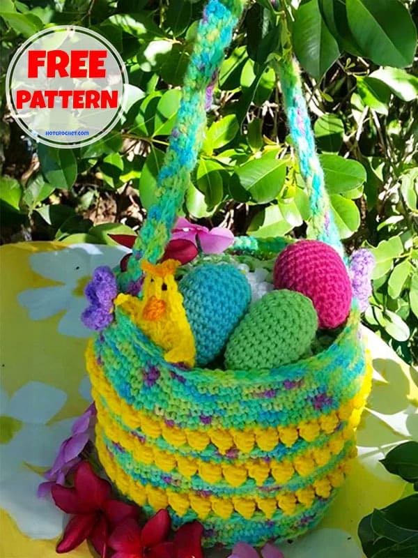 Easy Crochet Basket Pattern​ 