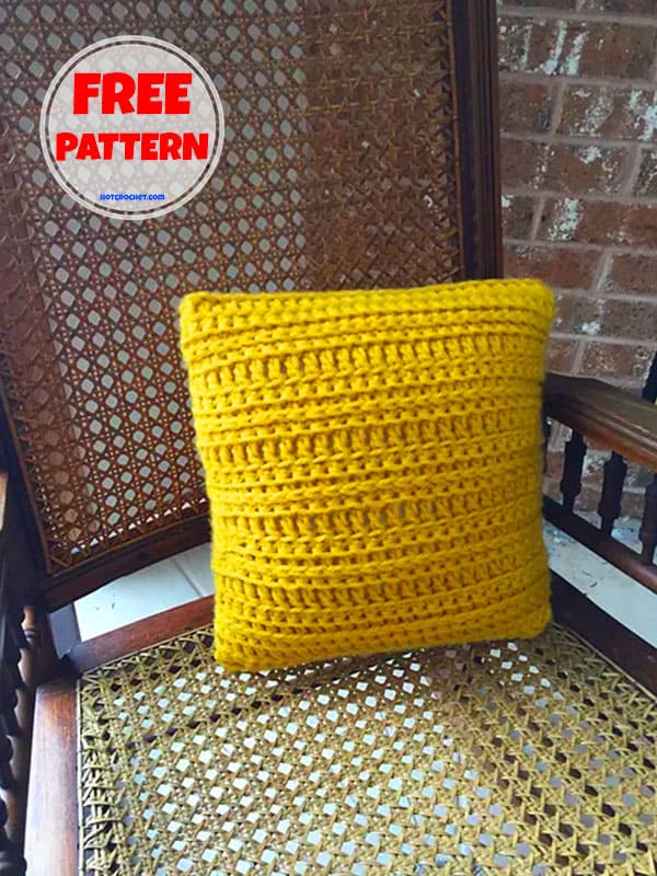 Little Crochet Pillow Cover Pattern Free​