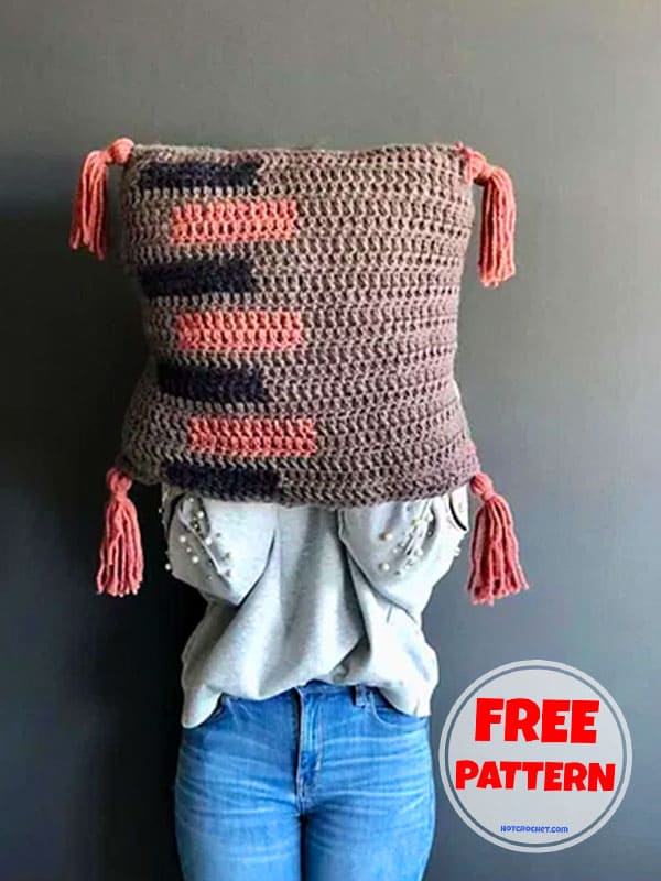 Modern Crochet Pillow Patterns Free​