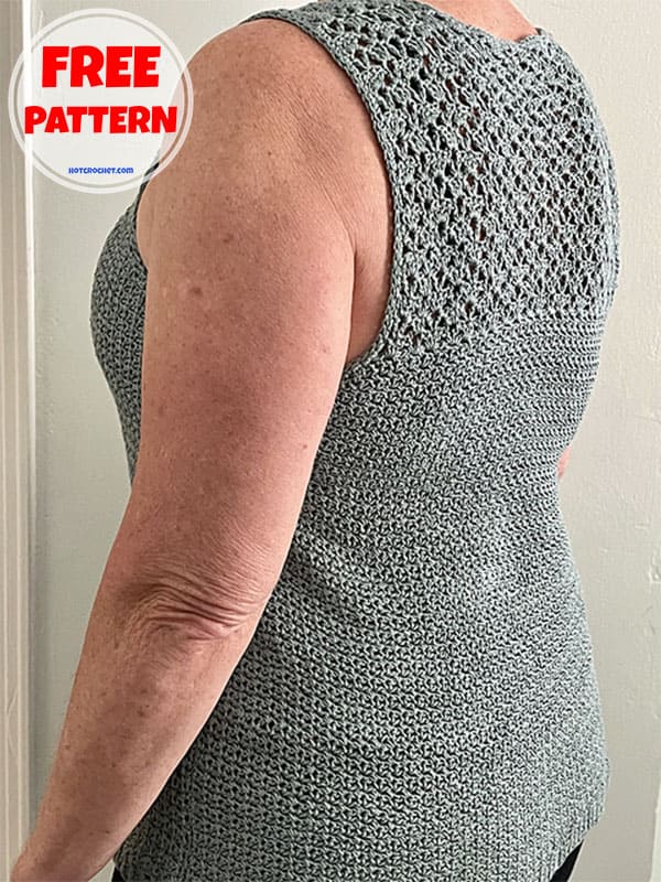 crochet lace summer top pattern