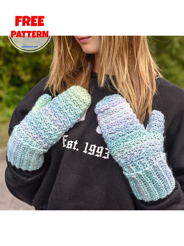 free crochet mitten patterns for toddlers and adult