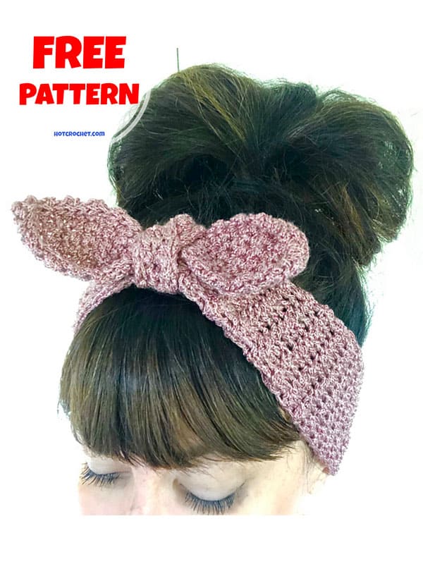 knot basic crochet headband