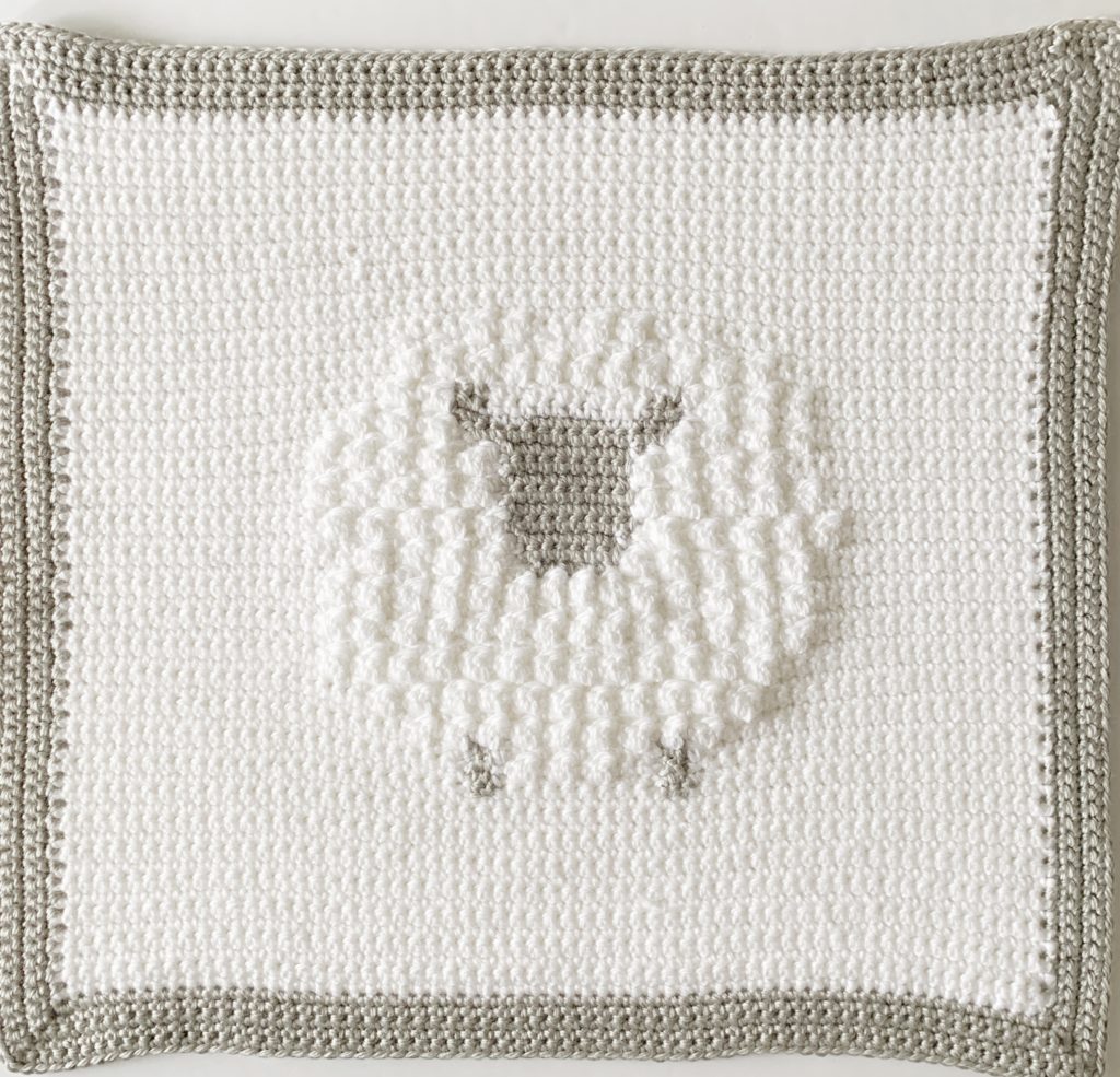 Sheep Baby Blanket, baby blanket pattern
