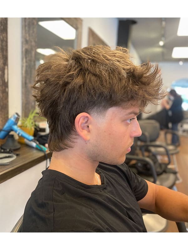 modern mullet haircut