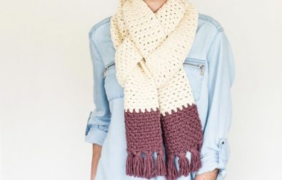 tassseled-chunky-scarf-free-crochet-pattern