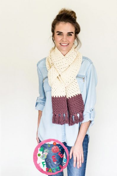 tassseled-chunky-scarf-free-crochet-pattern