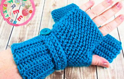 herringbone-crochet-fingerless-gloves-free-pattern