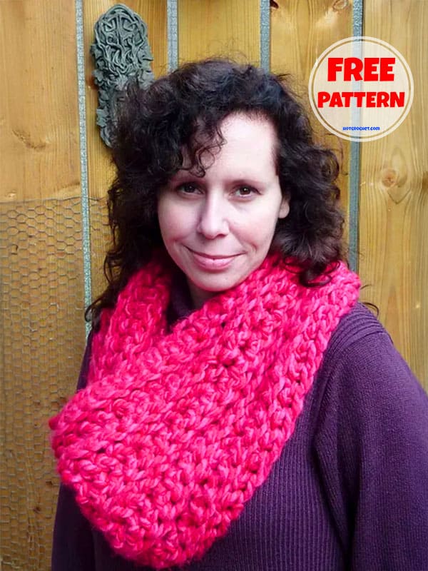 Chunky Crochet Scarf Pattern Free