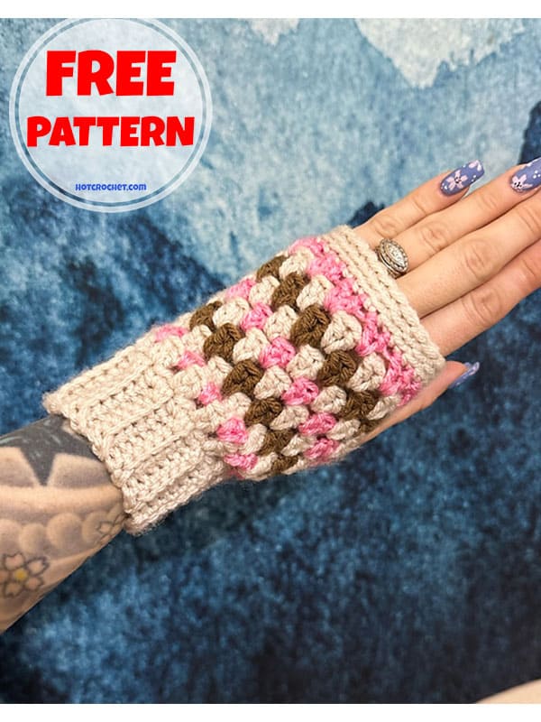 Free boot cuffs & fingerless gloves crochet pattern (2)