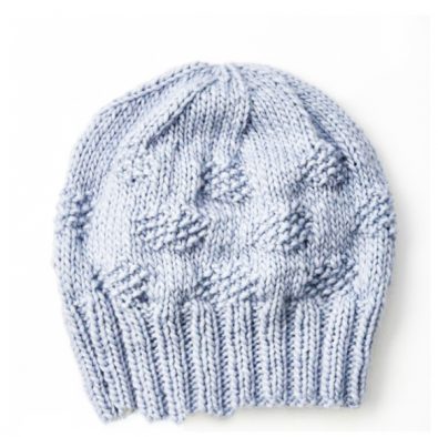 dotted-stitch-pattern-beanie-hat-free-knitting-pattern