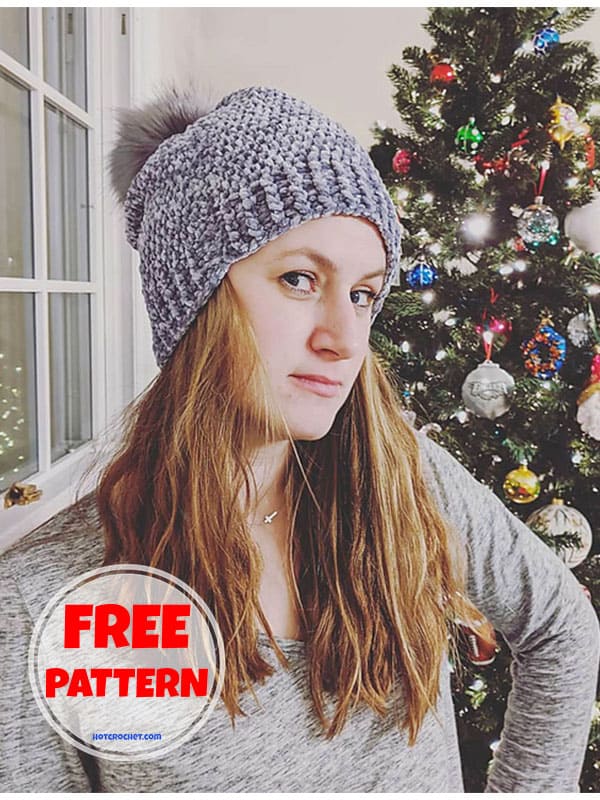 winter hat crochet free pattern (2)