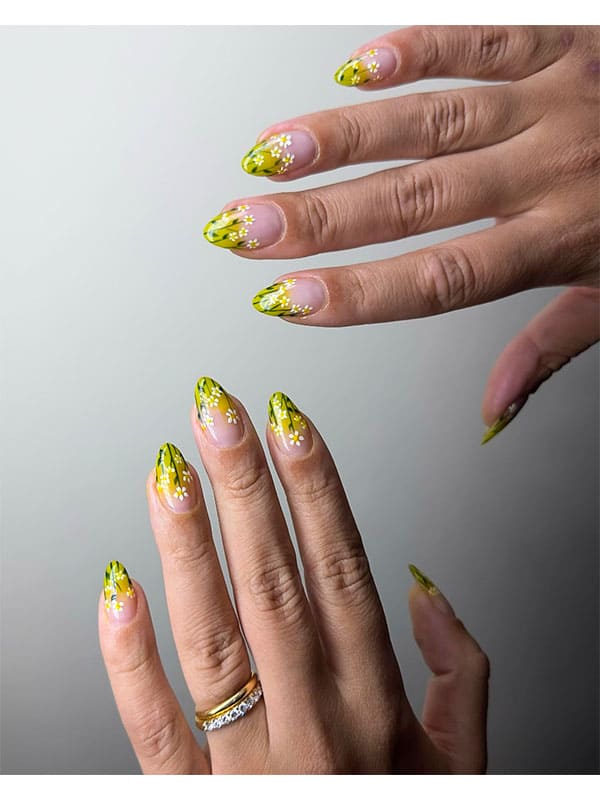 spring gel nail designs