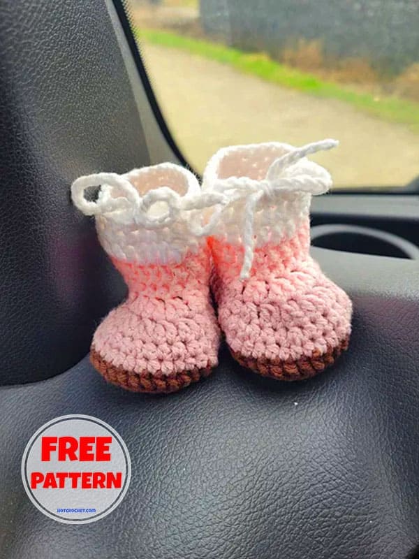 Crochet Boots Pattern Free​