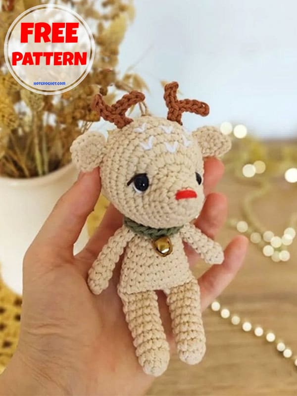 Free crochet baby deer pattern (2)