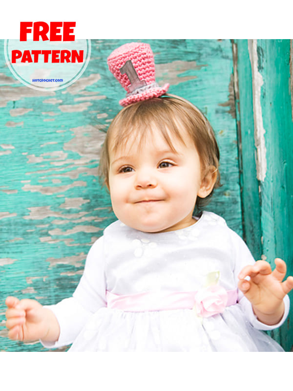 Free easy newborn top hat crochet pattern (2)