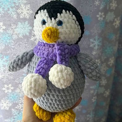 free-plush-crochet-penguin-amigurumi-pattern