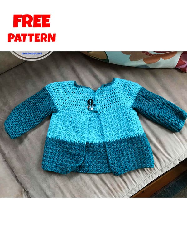 buttoned jacket baby cardigan