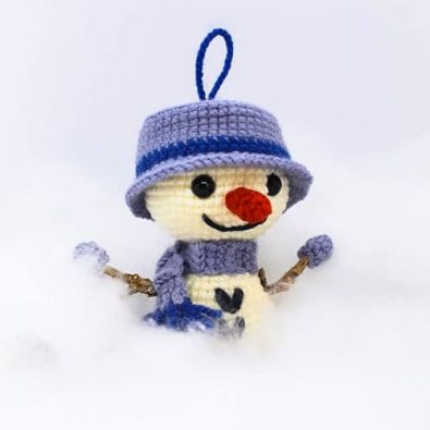 free-crochet-snowman-ornament-pattern