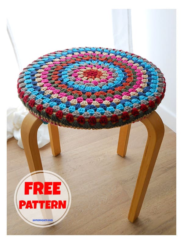 Free granny mandala crochet pattern (2)