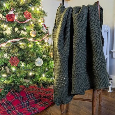 cobblestone-crochet-throw-blanket-free-pattern