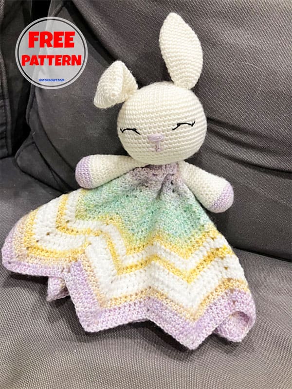 lovey bunny blanket crochet pattern (2)